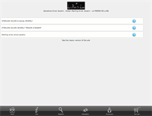Tablet Screenshot of bijoux-argent-lapierredelune.com